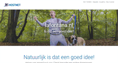 Desktop Screenshot of lafontana.nl